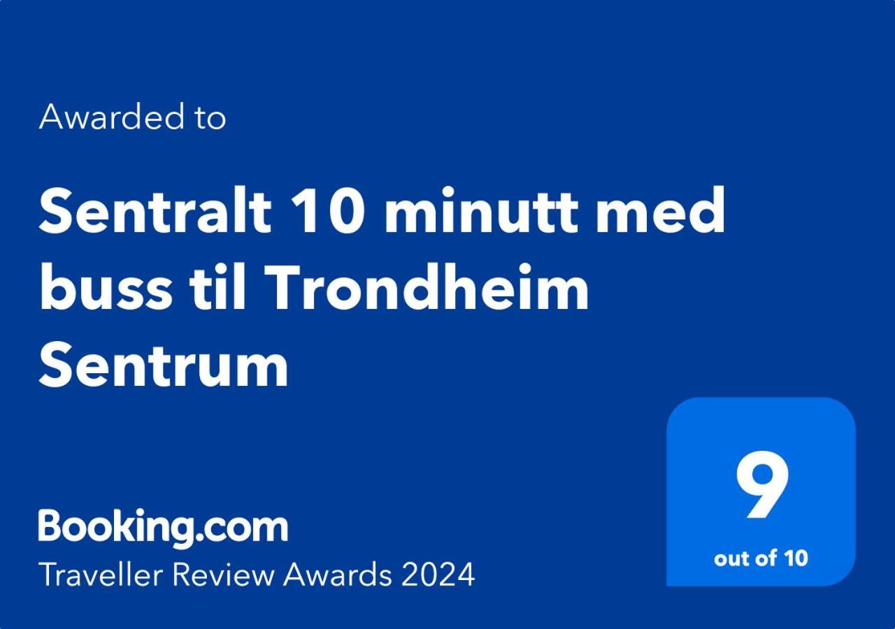 Sentralt 10 Minutt Med Buss Til Trondheim Sentrum Zewnętrze zdjęcie